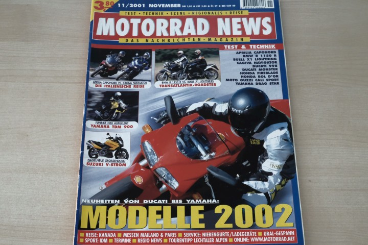 Motorrad News 11/2001